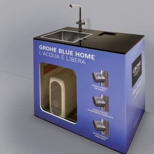 Allestimento personalizzato per Grohe Blue home
