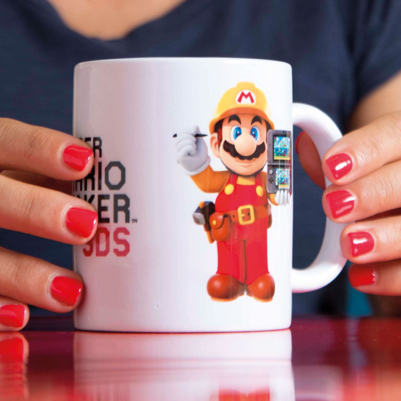 La tazza personalizzata Super Mario 3DS