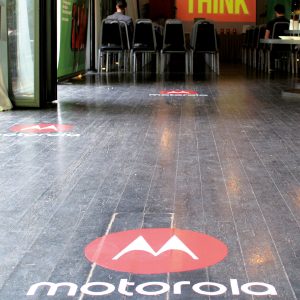 Adesivi prespaziati personalizzati Motorola
