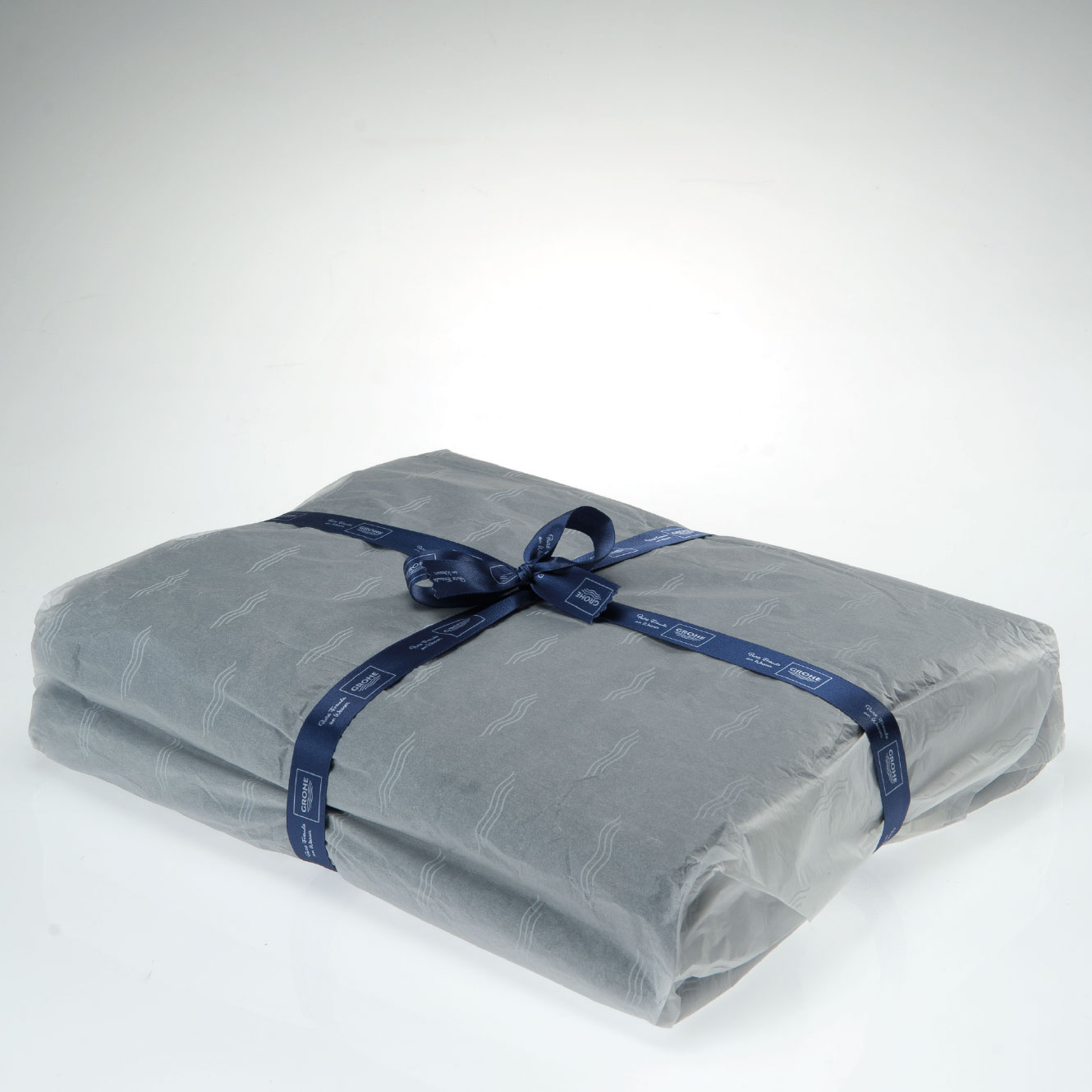 Asciugamano personalizzato e confezionato per Grohe
