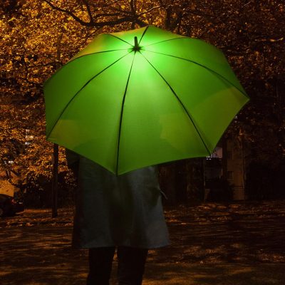 ombrello con luce